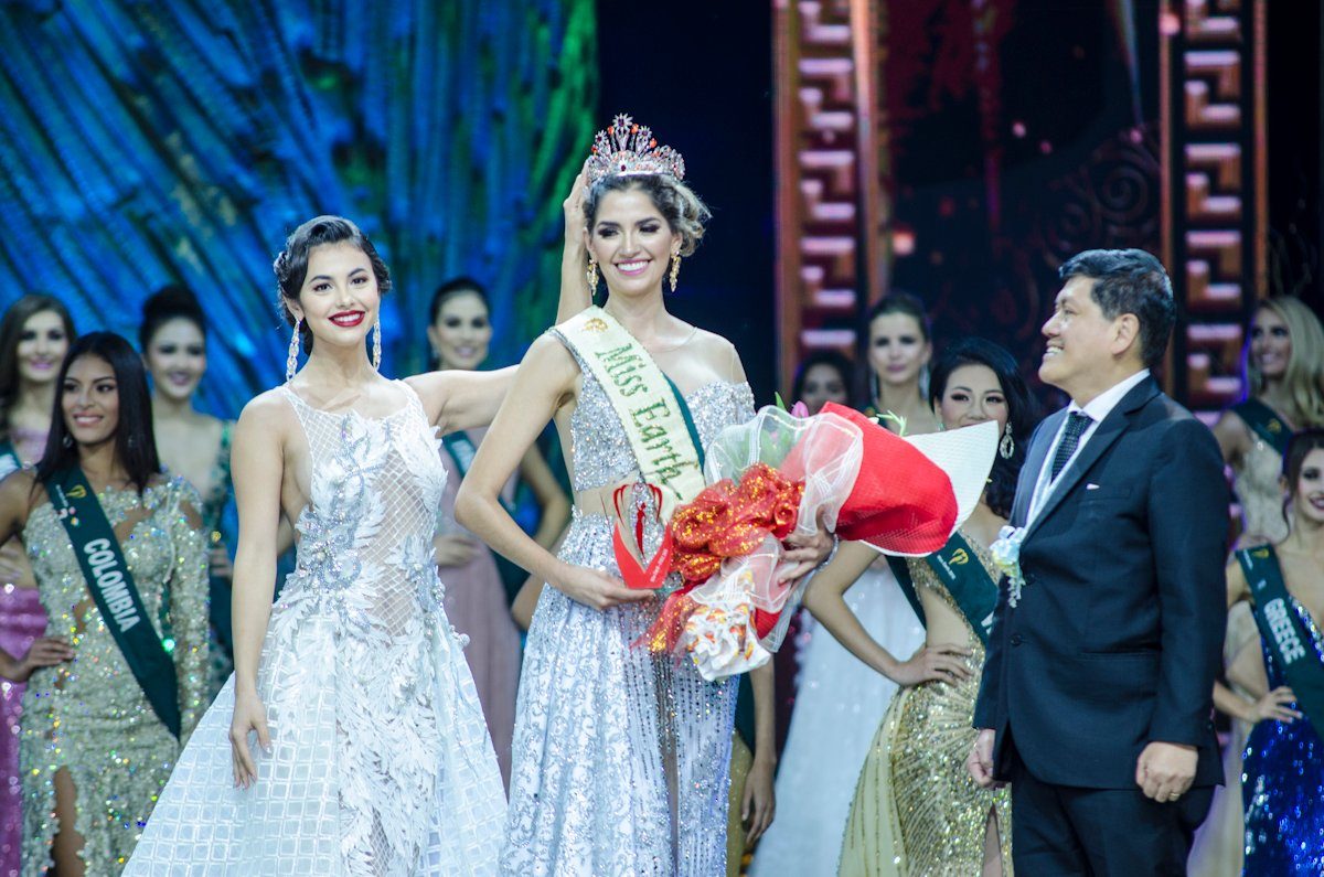 MISS EARTH FIRE 2018. Miss Mexico Melissa Flores was crowned as one of this year's elemental queens. Photo by Rob Reyes/Rappler 