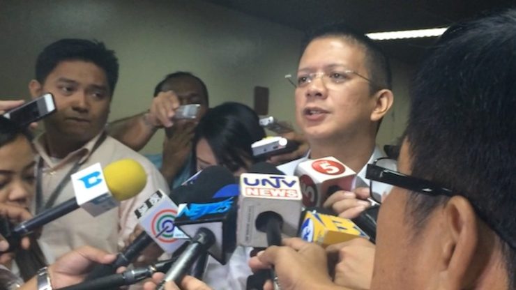 NO DATE YET: Senator Francis Escudero says they have yet to decide the date of the wedding