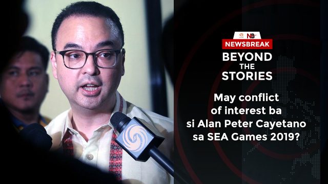 [PODCAST] May conflict of interest ba si Alan Cayetano sa SEA Games 2019?