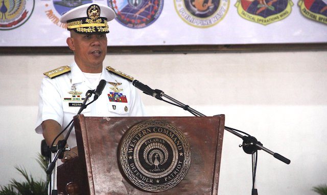 AFP: 4 Chinese warships passed Palawan waters in June