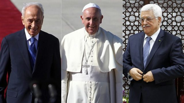 Pope Francis hosts Israeli-Palestinian peace prayer