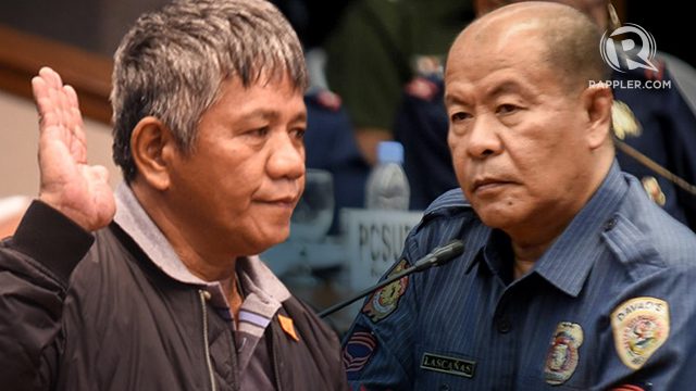 FROM THE SAME GROUP. SPO3 Arthur Lascañas and Edgar Matobato confess on their involvement in the killings in Davao City. 