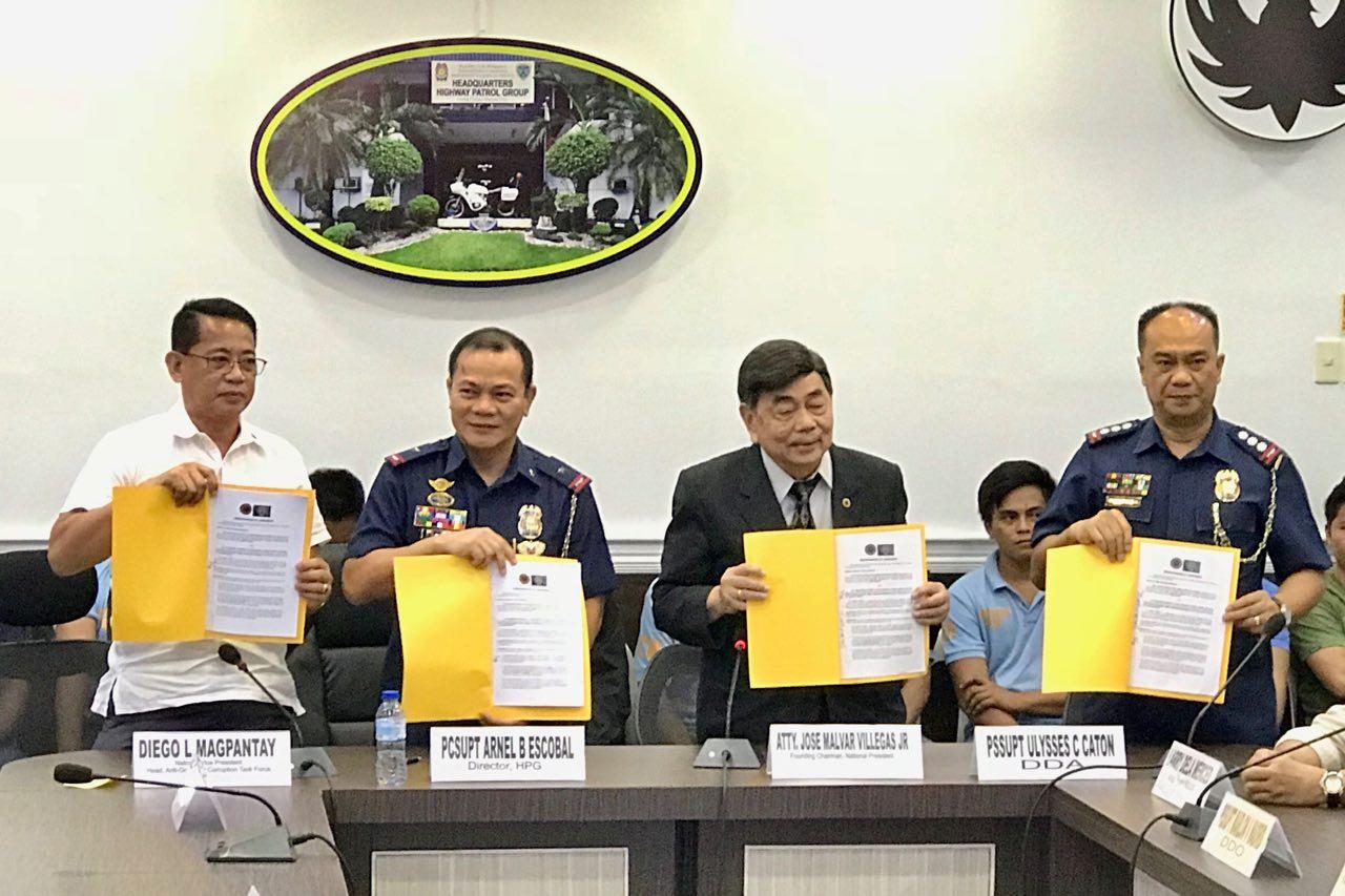 PNP partners with NGO in fight vs traffic violations, criminality