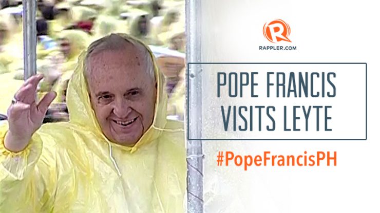 #PopeFrancisPH: Pope Francis visits Leyte