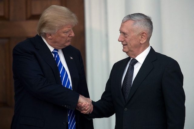 Trump taps ‘Mad Dog’ Mattis for defense secretary