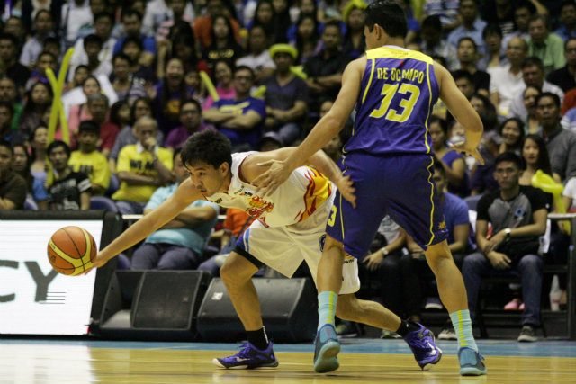 THROUGH THE PAIN. Chan set aside whatever pain he felt and inspired the Elasto Painters to force Game 7. Photo by Josh Albelda/Rappler 
