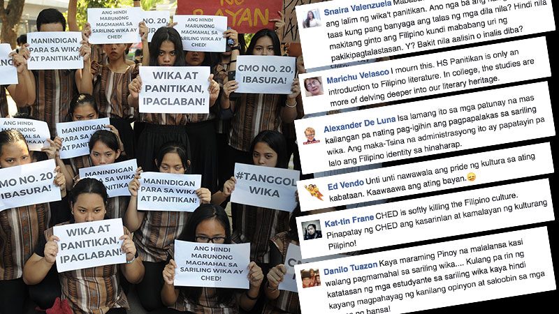 Netizens slam SC ruling to make Filipino, Panitikan optional in college