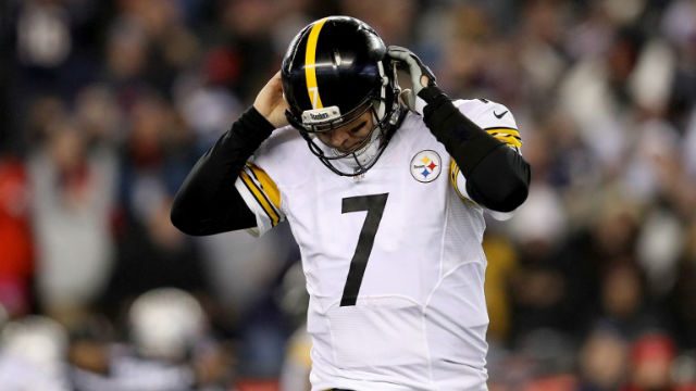 CALLING IT QUITS? Will the Steelers have to find a new quarterback next season? Patrick Smith / GETTY IMAGES NORTH AMERICA / AFP 