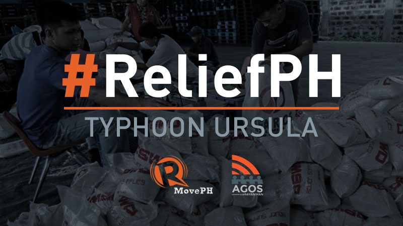 #ReliefPH: Help those affected by Typhoon Ursula