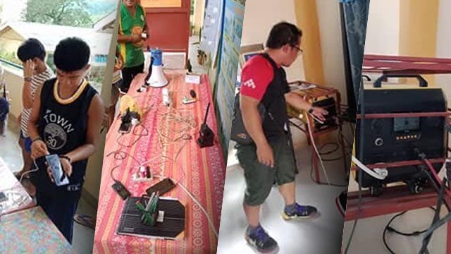 LOOK: Solar energy powers charging stations in Ursula-hit Tacloban