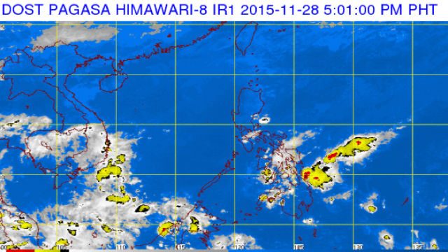Light rains for parts of Luzon on Sunday