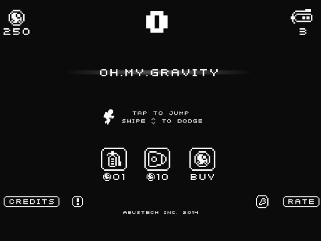 Explore space and dodge debris in Oh My Gravity