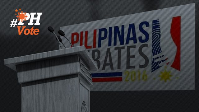 1st presidential debate kicks off in Cagayan de Oro