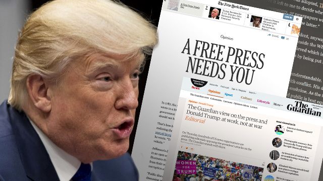 U.S. media counters Trump with #EnemyOfNone campaign