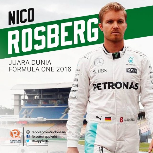 Nico Rosberg juara dunia Formula 1
