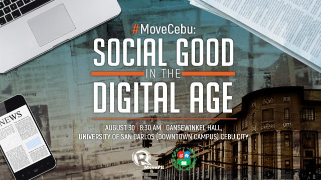 Join us at ‘MoveCebu: Social good in the digital age’ forum