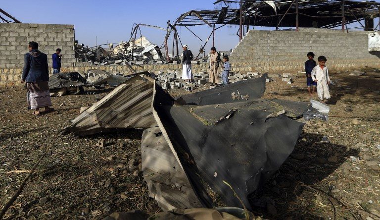 Saudi-led coalition ‘destroys’ Yemen rebel targets in Sanaa