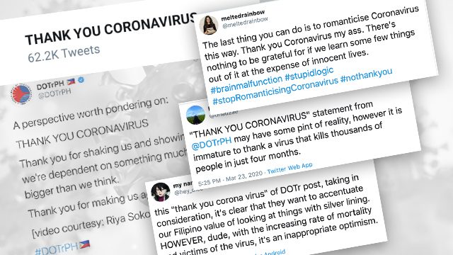 Why is ‘Thank you coronavirus’ trending on Twitter?