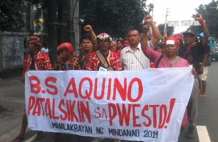 19 hurt in protest rally outside Aquino’s Times St house