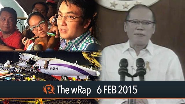 Aquino on Napeñas, Revilla’s assets, TransAsia pilot | The wRap