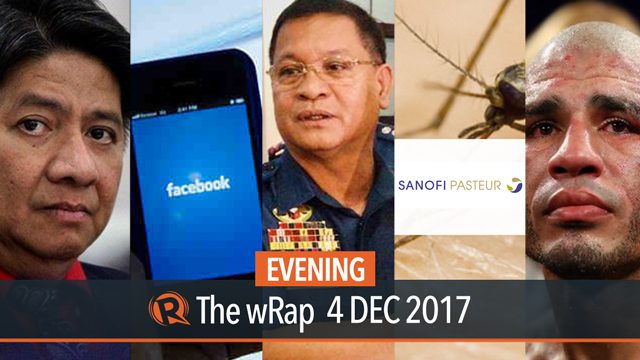 Dengvaxia issue, Sereno acquittal, Cotto retirement | Evening wRap