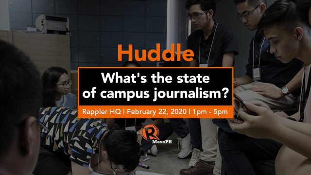 Let’s huddle: What’s the state of campus journalism?