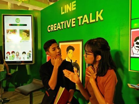 Gebrakan LINE Indonesia dalam menjaring talenta lokal