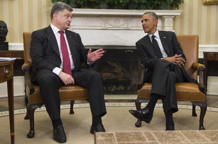 US welcomes Poroshenko for symbolic visit