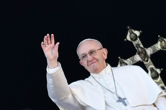 Pope seeks peace in Jerusalem, highlights plight of war-scarred children