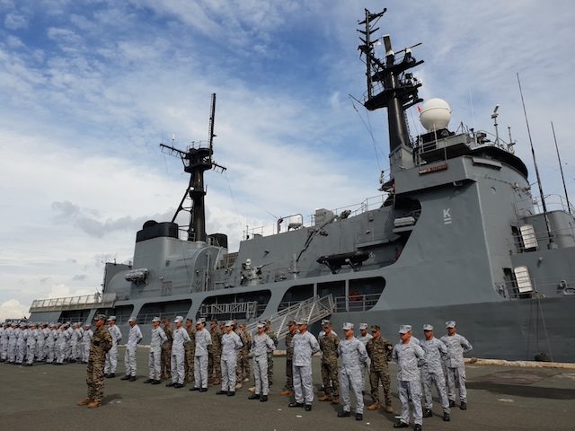 PH Navy ship that caught fire returns to India, U.S. Navy to help in repairs
