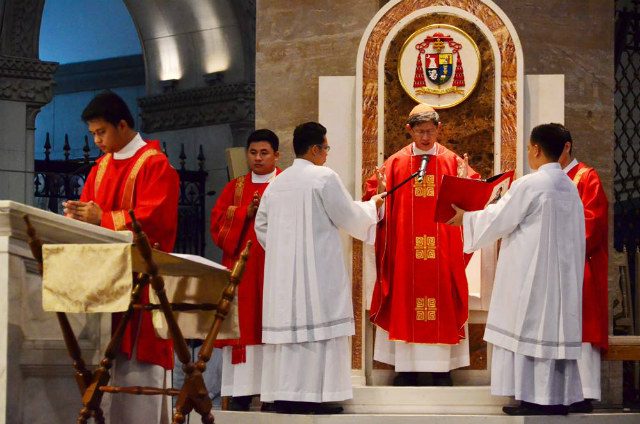 Cardinal Tagle hits ‘gospel of success’ in Good Friday homily