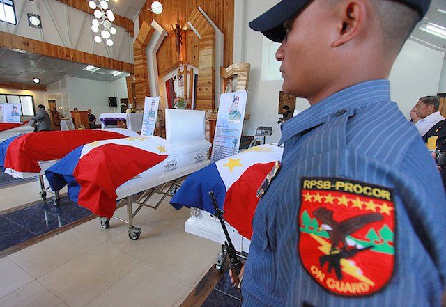 Homecoming: PNP Cordillera honors 13 fallen SAF troopers