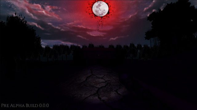 THE OMINOUS MOON. Image from Pre-alpha build of Nightfall: Escape  