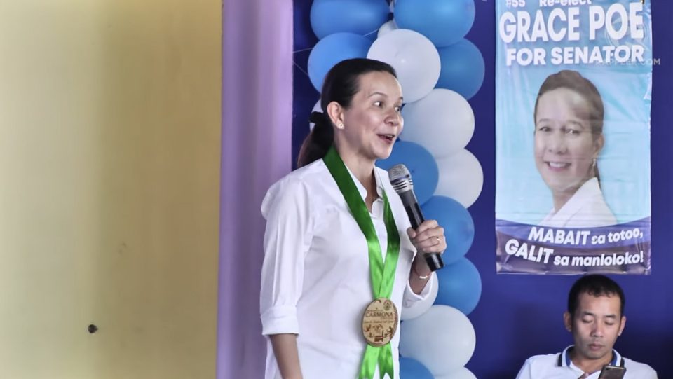 Poe appeals to Cavite voters to elect more women senators