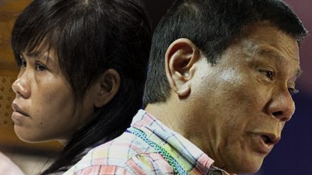 Mary Jane Veloso to President Duterte: Help me get justice