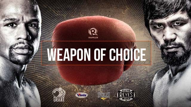 Weapon of choice: Manny Pacquiao vs Floyd Mayweather