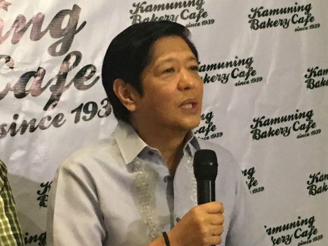 Aquinos behind UPLB ‘political action’ vs Marcoses – Bongbong