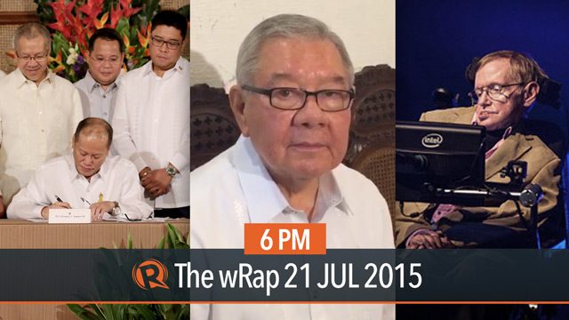PH liberal party, Competition Act, alien life | 6PM wRap
