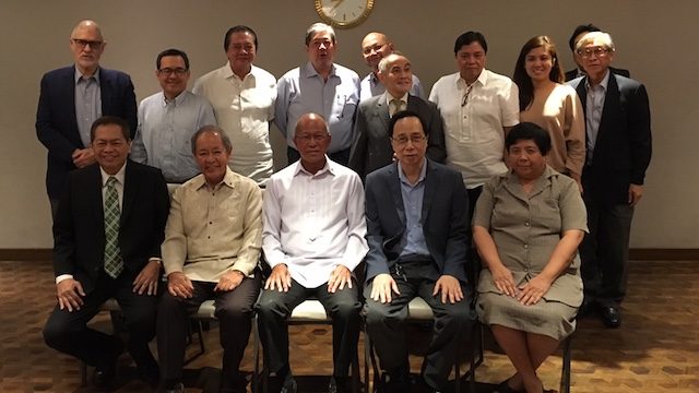 Lorenzana gives top PH economists security briefing