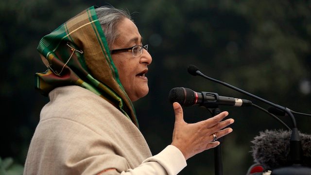 Bangladesh PM slams migrants, calls for trafficking crackdown
