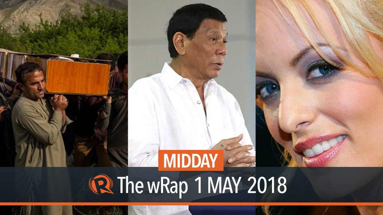 Duterte signs EO ending contractualization, Daniels sues Trump, 10 journalists killed in Afghanistan attacks | Midday wRap