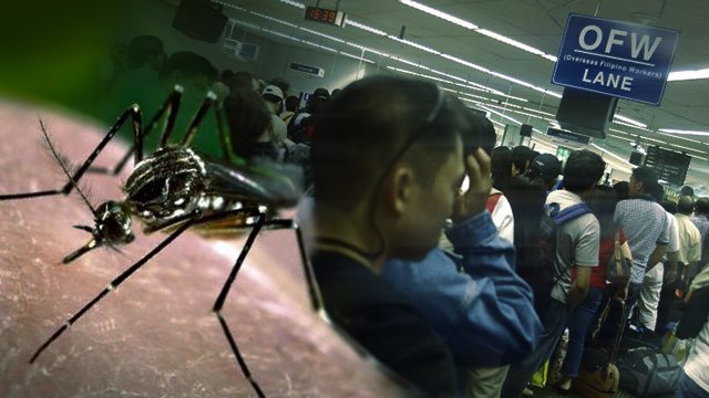 OFWs from 5 Asian countries monitored for Zika symptoms