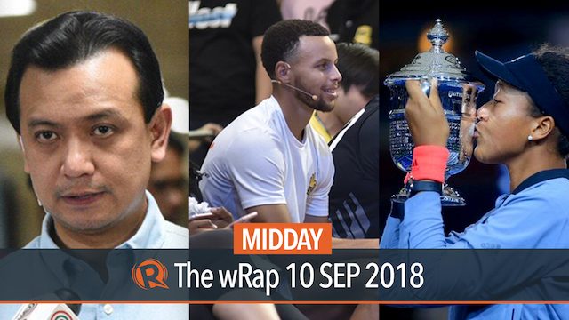 AFP chief on Trillanes, Steph Curry, Naomi Osaka  | Midday wRap