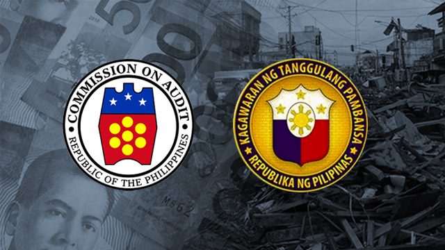 COA sees ‘unauthorized expenses’ in 2016 DND disaster funds