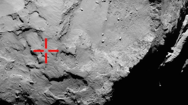 Images show Philae’s historic comet bounce