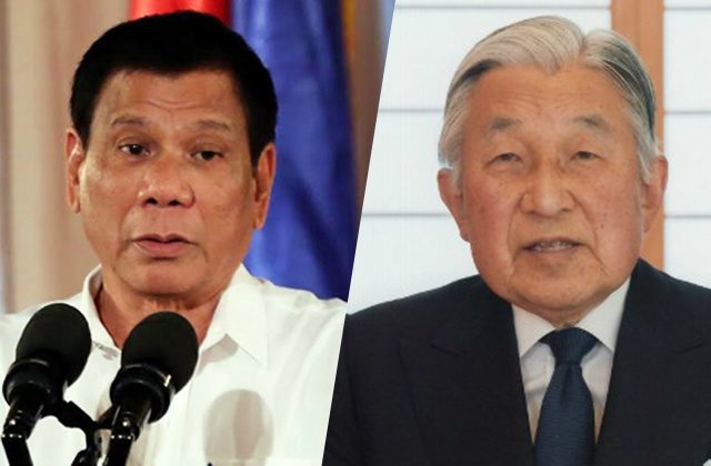 Duterte to meet with Emperor Akihito in Japan
