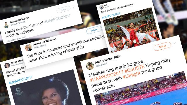 Funniest tweets about UAAP Cheerdance Competition 2017
