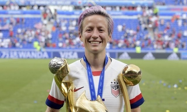 Rapinoe shines brightest at story-packed women’s World Cup