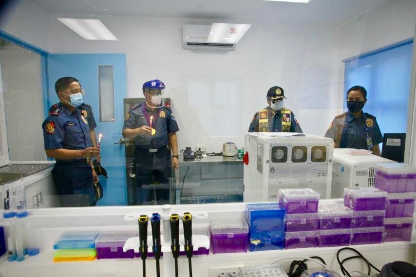 PNP opens testing center as virus infects cops at the front lines