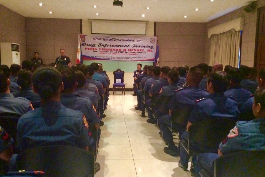 PNP holds training in case police are reassigned to drug war